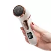 RIO PEDI5-EU/1.1 Go Smooth Elektrische Fußfeile mit Vakuumfunktion, Weiß