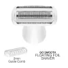 Rio SHTR-EU/1.3 Go Smooth 4-in-1 Damenrasierer & Bikinitrimmer, Weiß