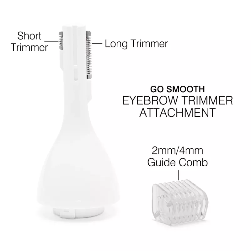 Rio SHTR-EU/1.3 Go Smooth 4-in-1 Damenrasierer & Bikinitrimmer, Weiß