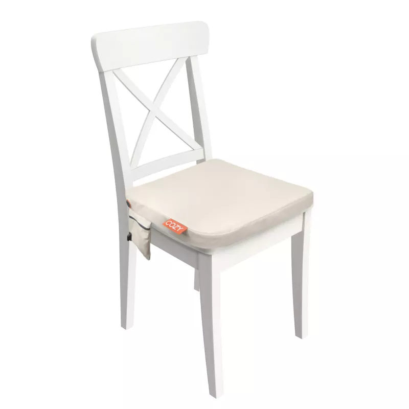 Bodi-Tek BT-CSOH-XX-EU/1.2 COZY Kabelloses beheiztes Sitzkissen 39 x 44 cm, Beige