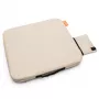 Bodi-Tek BT-CSOH-XX-EU/1.2 COZY Kabelloses beheiztes Sitzkissen 39 x 44 cm, Beige
