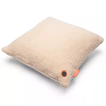 Bodi-Tek BT-CSHT2-W-BG-PB10 COZY Una Heated Comfort Cushion 45 x 45cm, Beige