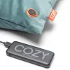 Bodi-Tek BT-CSHT2-XX-EU/1.0 COZY Una Heated Comfort Cushion 45 x 45 cm, Grün