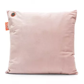 Bodi-Tek BT-CSHT2-V-LP-PB10 COZY Una Heated Comfort Cushion 45 x 45 cm, Light Pink Velvet