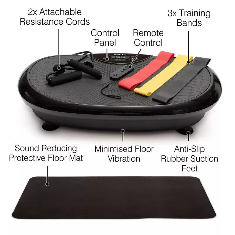 Bodi-Tek BT-VIBD-EU 4D Vibrationsplatte Trainingsgerät