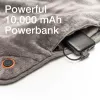 Bodi-Tek BT-BLHT-EU/1.0 COZY Snuggle Blanket Heated Throw 130 x 160 cm, Grau