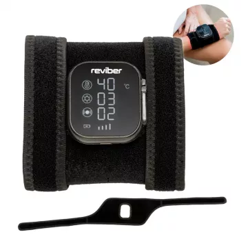 Reviber RV-MATP-EU Infrarot-Lichttherapie-Pad - 660nm & 850nm, 120 LEDs, flexibles Neopren
