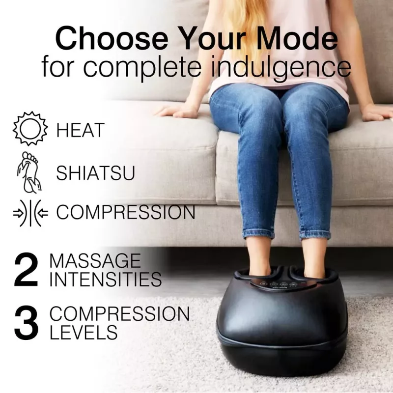 Bodi-Tek BT-FMMT-EU/1,1 Fußtherapie 3-in-1 Massagegerät