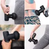 Reviber RV-MABS-EU/1,0 Shiatsu-Muskelmassagegerät mit Infrarotwärme, 8 Knoten, 3 Geschwindigkeiten, Schwarz