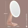 RIO MMDL-EU/1,0 High Performance Make Up Spiegel - Doppelseitig 1x/5x Vergrößerung, LED Tageslicht, dimmbarer Touch-Sensor, Chrom