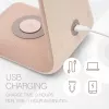 RIO MMDL-EU/1,0 High Performance Make Up Spiegel - Doppelseitig 1x/5x Vergrößerung, LED Tageslicht, dimmbarer Touch-Sensor, Chrom