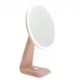 RIO MMDL-EU/1,0 High Performance Make Up Spiegel - Doppelseitig 1x/5x Vergrößerung, LED Tageslicht, dimmbarer Touch-Sensor, Chrom