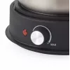 Progress EK6675PVDE Elektrischer Fondue-Topf 1500W 1,5L Edelstahltopf 8 Gabeln Schwarz/Silber