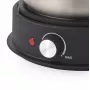 Progress EK6675PVDE Elektrischer Fondue-Topf 1500W 1,5L Edelstahltopf 8 Gabeln Schwarz/Silber