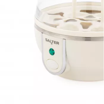 Salter EK6692CRMVDE Retrol Eierkocher - 7 Eier, 350 W, Creme