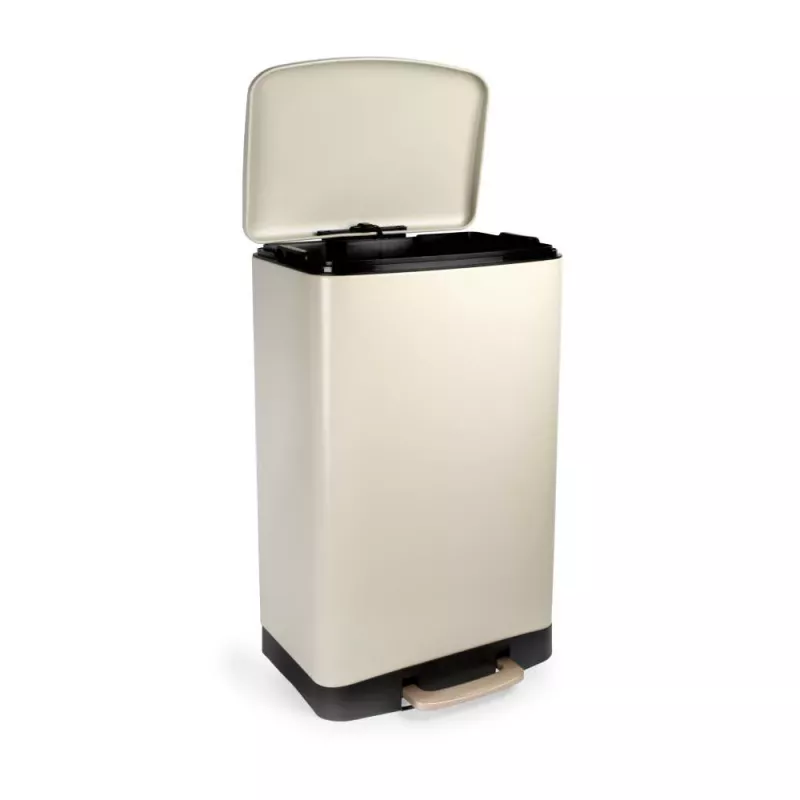 Salter BW14806 Pebble 50L Pedaleimer, Beige
