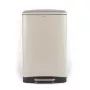 Salter BW14806 Pebble 50L Pedaleimer, Beige