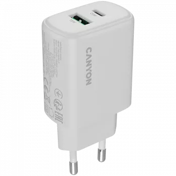 CANYON OnCharge 200 20W 1xPD 1xQC EU Weiß Wandladegerät