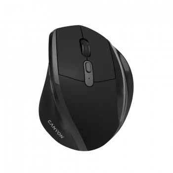 CANYON OnClick 17 Ergonomische Funkmaus 1600 DPI 6 Tasten Schwarz
