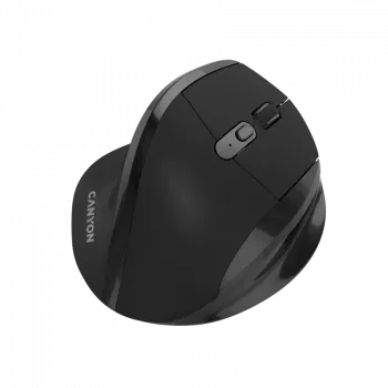 CANYON OnClick 17 Ergonomische Funkmaus 1600 DPI 6 Tasten Schwarz