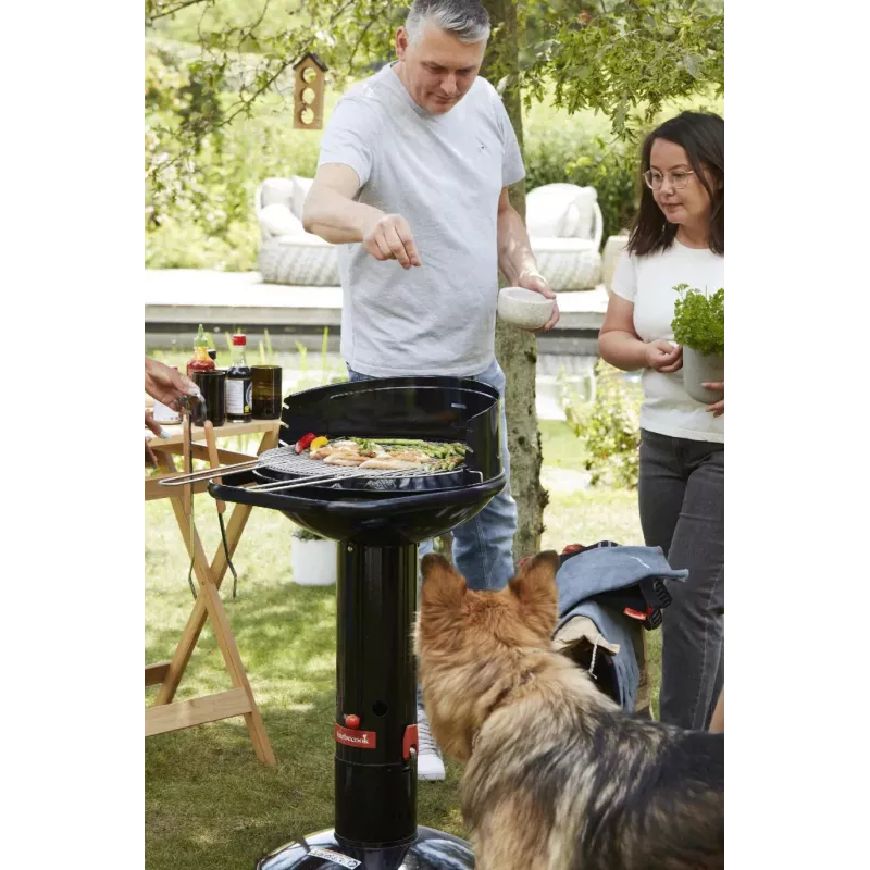 Barbecook Holzkohlegrill Loewy 45, 43 x 43 x 97 cm, Schwarz