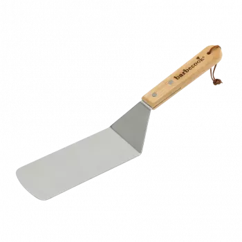 Barbecook Fischwender FSC 37 cm (6er-Pack) - Edelstahl-Schlitzklinge mit ergonomischem Holzgriff