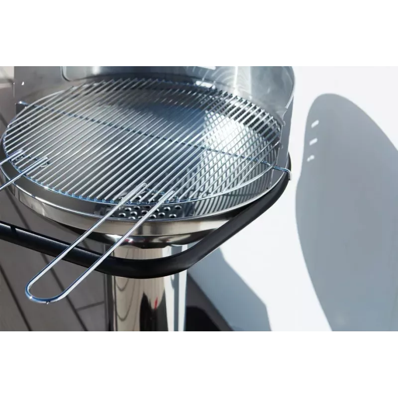 Barbecook Loewy 50 SST Holzkohlegrill, 51,5 x 56 x 99 cm, Silber
