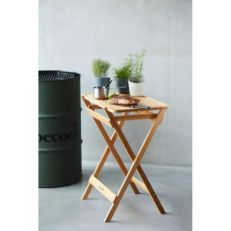 Barbecook BC-ACC-7154 Bambus-Schneidetisch 70x43x81 cm