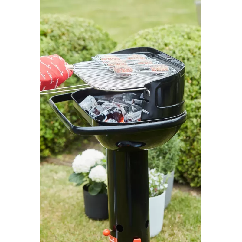 Barbecook Holzkohlegrill Loewy 55, 59,8 x 35,4 x 101 cm, Schwarz