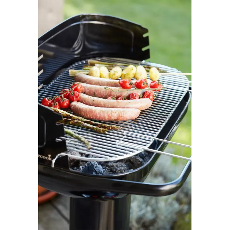 Barbecook Holzkohlegrill Loewy 55, 59,8 x 35,4 x 101 cm, Schwarz