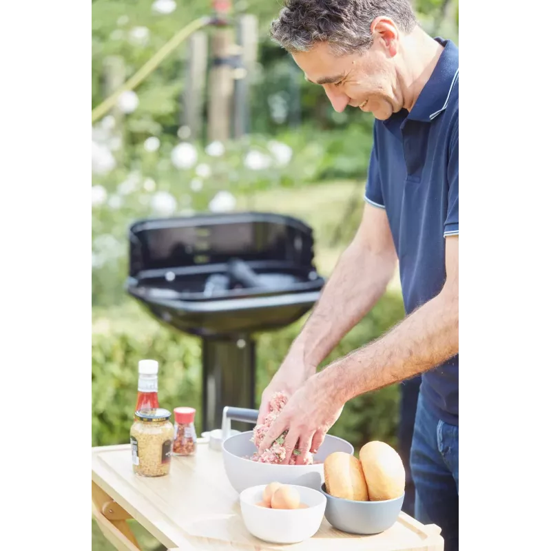 Barbecook Holzkohlegrill Loewy 55, 59,8 x 35,4 x 101 cm, Schwarz