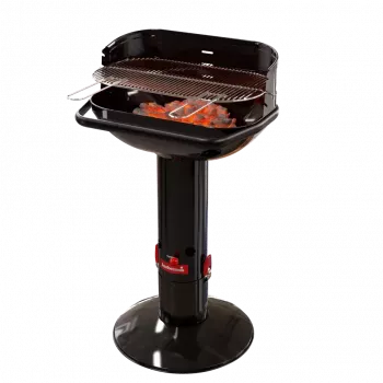 Barbecook Holzkohlegrill Loewy 55, 59,8 x 35,4 x 101 cm, Schwarz