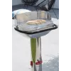 Barbecook Loewy 55 SST Holzkohlegrill, 59,8 x 35,4 x 101 cm, Edelstahlrost, Schwarz