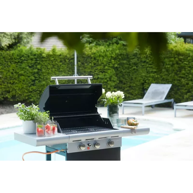 Barbecook Gasgrill Spring 3112 mit Aufbewahrung, 115 x 55 x 133 cm