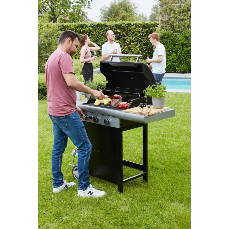 Barbecook Gasgrill Spring 3112 mit Aufbewahrung, 115 x 55 x 133 cm