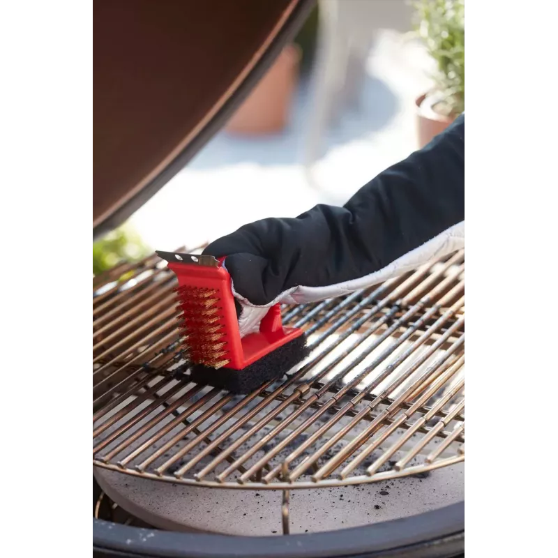 Barbecook 3-in-1 BBQ Reinigungsbürste Rot (24 Stück/Display) BC-ACC-7064