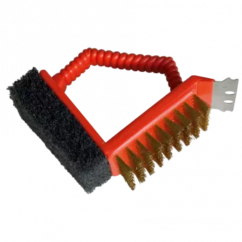 Barbecook 3-in-1 BBQ Reinigungsbürste Rot (24 Stück/Display) BC-ACC-7064