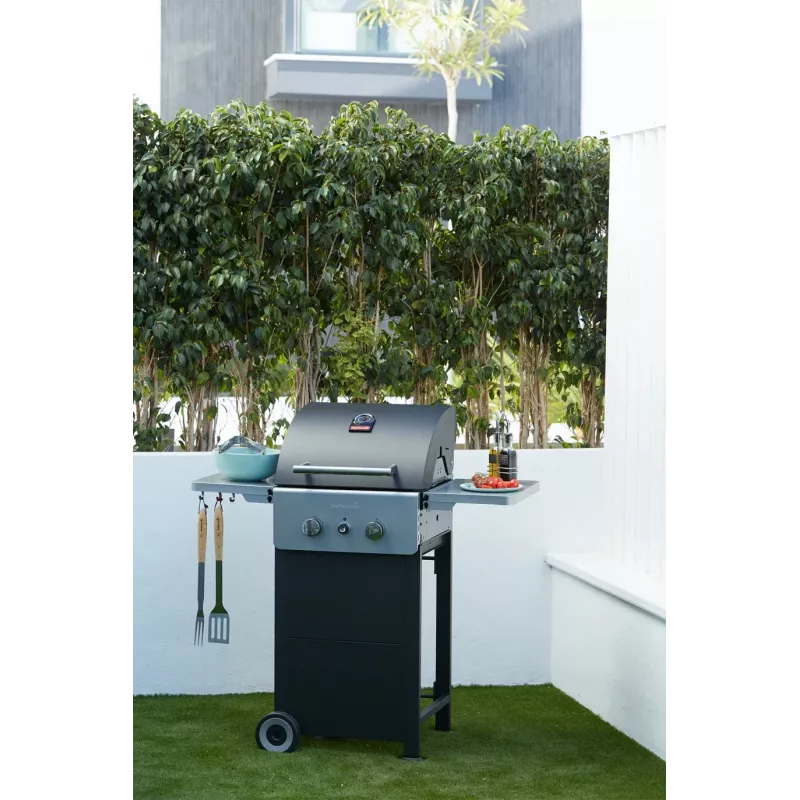 Barbecook Gasgrill Spring 2002, 111 x 55 x 115 cm, Schwarz