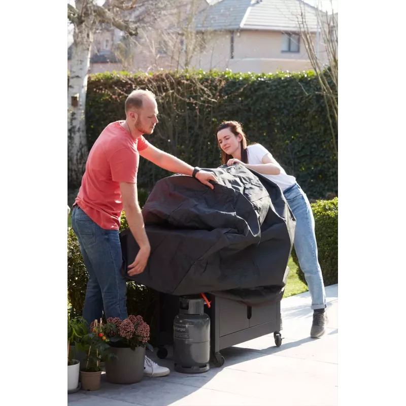 Barbecook Premium Barbecue Cover Large, 151 x 56,5 x 107 cm, Schwarz