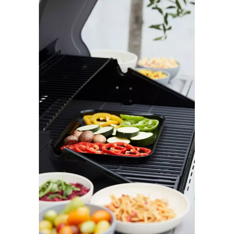 Barbecook Wiederverwendbare Emaille-Grillpfanne 34,5 x 24 x 3 cm (12er-Pack) BC-ACC-7080