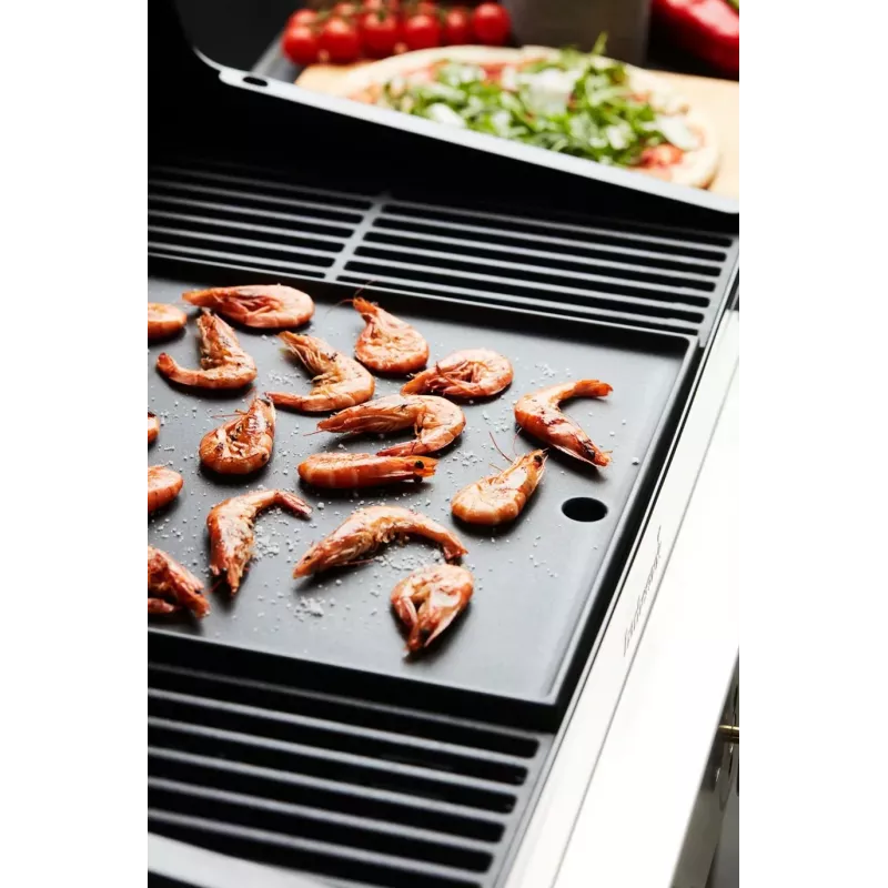 Barbecook Dynamic Core emaillierte Gusseisen-Kochplatte, 43 x 35 x 2 cm