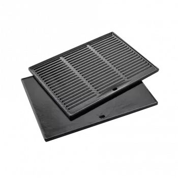 Barbecook Dynamic Core emaillierte Gusseisen-Kochplatte, 43 x 35 x 2 cm