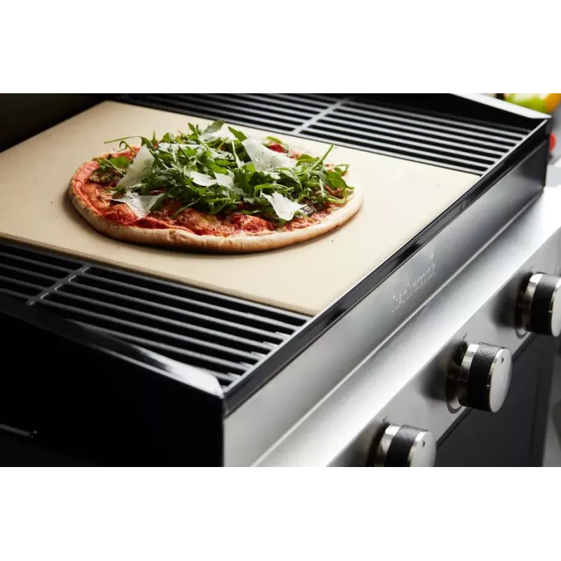 Barbecook Dynamic Core Pizzastein aus Schamotte, 43 x 35 x 1,2 cm (pro 4 Stück) BC-ACC-7127