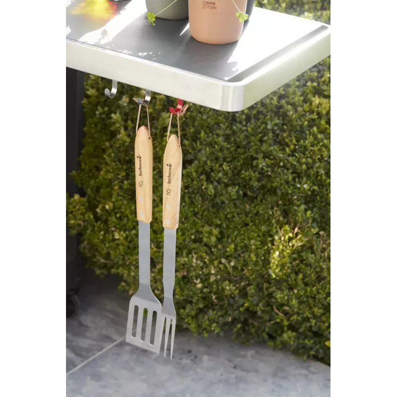Barbecook 3-teiliges Standard BBQ-Werkzeugset FSC 47 cm (Packung mit 6) BC-ACC-7094