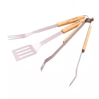 Barbecook 3-teiliges Standard BBQ-Werkzeugset FSC 47 cm (Packung mit 6) BC-ACC-7094