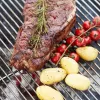 Barbecook Professioneller Grillrost, FSC, 90 x 67 x 1 cm, verchromter Stahl, Silber - BC-ACC-7160