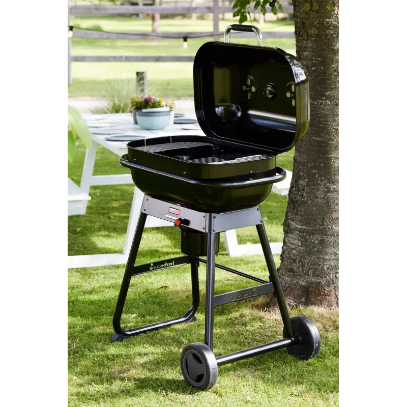 Barbecook Holzkohlegrill Magnus Original, 85 x 64 x 110 cm, Schwarz