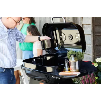 Barbecook Holzkohlegrill Magnus Comfort, 85 x 64 x 110 cm, Schwarz