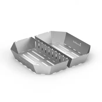 Barbecook Kohleschalen für Magnus (Set mit 2) - Schwarz