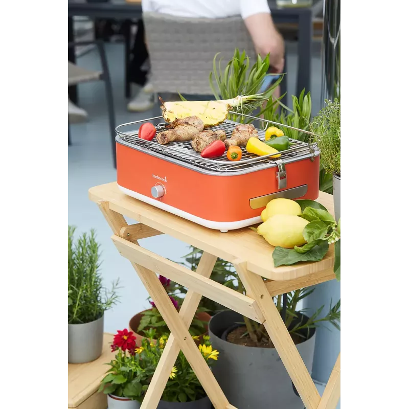 Barbecook BC-ELE-1001 E-Carlo Elektrischer Tischgrill 2500 W Rot